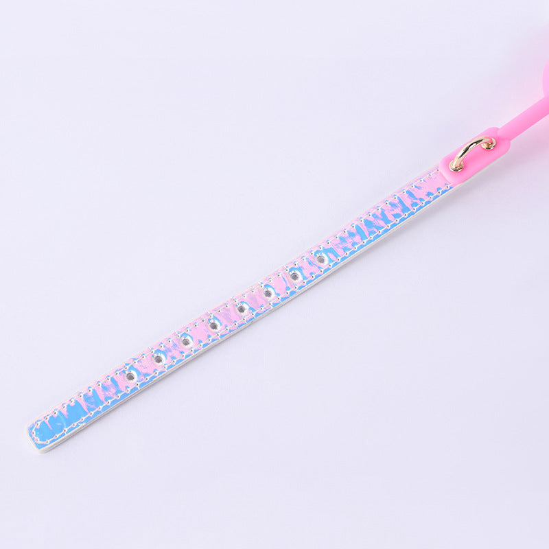 Image of SM Erotic Femdom Alternative Toy Bondage Erotic Mouth Ball Silicone Laser Lock Buckle Laser SM Mouth Plug Training